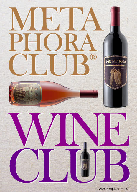 Metaphora Wine Club Poster Banner